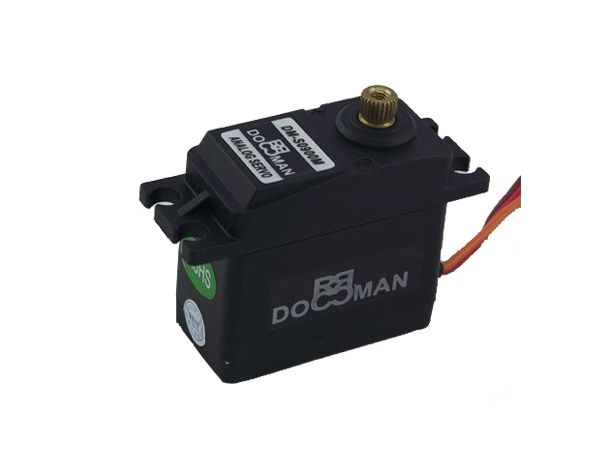 디바이스마트,기계/제어/로봇/모터 > 모터류 > 서보모터 > 아날로그 서보모터,DOMAN RC,아날로그 서보모터(DM-S0900M),Voltage: 4.8V ~ 7.2VSpeed: 0.15 sec/60deg (6v) 0.13sec/60deg (7.2v)Torque: 9.5kg.cm (6v) 11kg.cm (7.2v)Size: 40.5mmX20mmX38mmWeight: 56gramMotor: BrushedGear Train: Metal