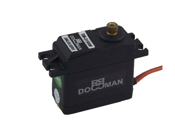 디바이스마트,기계/제어/로봇/모터 > 모터류 > 서보모터 > 아날로그 서보모터,DOMAN RC,아날로그 서보모터(DM-S1500M),Voltage: 6V ~ 7.2VSpeed: 0.17 sec/60deg (6v) 0.15sec/60deg (7.2v)Torque: 15kg.cm (6v) 17kg.cm (7.2v)Size: 40.5mmX20mmX38mmWeight: 56gramMotor: BrushedGear Train: Metal