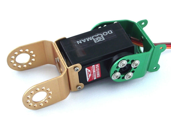 디바이스마트,기계/제어/로봇/모터 > 모터류 > 서보모터 > 디지털 서보모터,DOMAN RC,디지털 서보모터(DM-RS2016MD),Voltage: 6V ~ 7.4VSpeed: 0.28sec/60deg (6v) 0.26sec/60deg (7.4v)Torque: 18.5kg.cm (6v) 21.6kg.cm (7.4v)Size: 44mmX23mmX26.5mmWeight: 51gramMotor: BrushedGear Train: Metal / 프레임포함