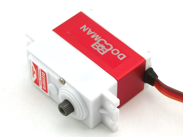 디바이스마트,기계/제어/로봇/모터 > 모터류 > 서보모터 > 디지털 서보모터,DOMAN RC,디지털 서보모터(DM-CLS150TD),Voltage: 6V ~ 7.4VSpeed: 0.12 sec/60deg (6.0v) 0.10sec/60deg (7.4v)Torque: 15.6kg.cm (6.0v) 18.7kg.cm (7.4v)Size: 40mmX20mmX37mmWeight: 58gramMotor: CorelessGear Train: Metal(Titanium gear)