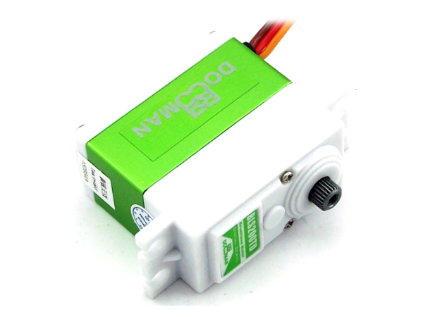 디바이스마트,기계/제어/로봇/모터 > 모터류 > 서보모터 > 디지털 서보모터,DOMAN RC,디지털 서보모터(DM-BLS200TD),Voltage: 6V ~ 7.4VSpeed: 0.12 sec/60deg (6.0v) 0.10sec/60deg (7.4v)Torque: 17.8kg.cm (6.0v) 21kg.cm (7.4v)Size: 40mmX20mmX37mmWeight: 60gramMotor: BrushlessGear Train: Metal(Titanium gear)