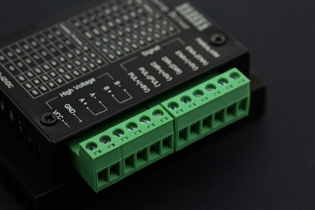 디바이스마트,기계/제어/로봇/모터 > 모터드라이버 > 스텝모터 드라이버,DFROBOT,TB6600 스테퍼 모터 드라이버 [DRI0043],4A peak의 2상 스테핑 모터를 제어 할 수 있는 스텝 모터 드라이버 / 응축현상없음 / 입력 전류 : 0~5A / 출력 전류 : 0.5-4.0A