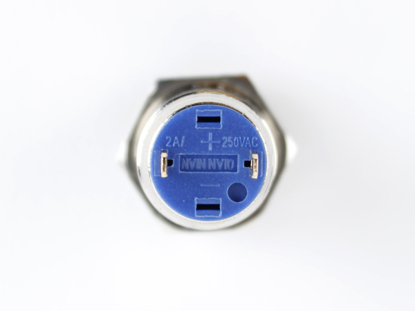 디바이스마트,스위치/부저/전기부품 > 스위치 > 푸쉬버튼 스위치 > 메탈 스위치,NW3 (New3),메탈 푸쉬 스위치 플랫형 [HX12-B4],일반푸쉬(PUSH) 스위치 / 색상: NO LED(비조광) / 정격 전류 : 2A / 정격전압-DC : 36 VDC / 재질 : Chrome / 홀가공 : 12mm / 스위치 : 14mm / 노브 플랫 타입 / 생활방수