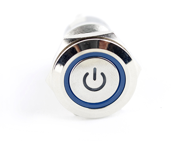 디바이스마트,스위치/부저/전기부품 > 스위치 > 푸쉬버튼 스위치 > 메탈 스위치,NW3 (New3),LED 메탈 푸쉬락 스위치 전원(빨강12V) [HX19-A1],푸쉬락(PUSH LOCK) 스위치 / 색상: RED (조광형) / 재질 : Chrome / 홀가공 : 19mm / 스위치 : 22mm / LED발광 전원 표시 / 노브 플랫 타입 / 생활방수