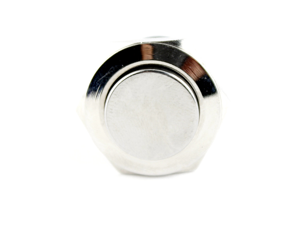 디바이스마트,스위치/부저/전기부품 > 스위치 > 푸쉬버튼 스위치 > 메탈 스위치,NW3 (New3),메탈 푸쉬 스위치 돌출형 [HX19-B4],일반푸쉬(PUSH) 스위치 / 색상: NO LED(비조광) / 정격 전류 : 3A / 정격전압-AC : 250 VAC / 재질 : Chrome / 홀가공 : 19mm / 스위치 : 22mm / 노브 돌출 타입