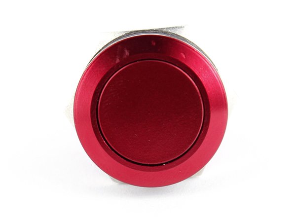 디바이스마트,스위치/부저/전기부품 > 스위치 > 푸쉬버튼 스위치 > 메탈 스위치,NW3 (New3),메탈 푸쉬 스위치 플랫형  [HX19-B7],일반푸쉬(PUSH) 스위치 / 색상: NO LED(비조광) / 정격 전류 : 3A / 정격전압-AC : 250 VAC / 재질 : METAL RED / 홀가공 : 19mm / 스위치 : 22mm / 노브 플랫 타입