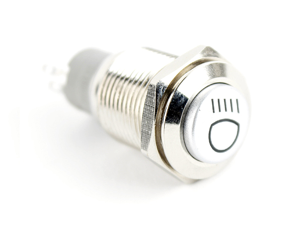 LED 메탈 푸쉬락 스위치 12V (자동차 안개등)