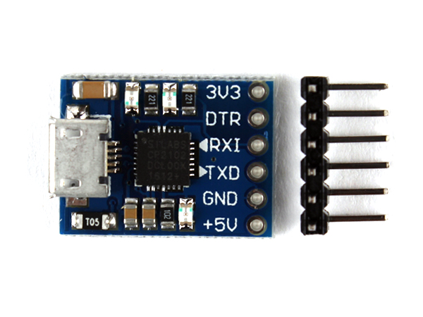 CP2102 Micro USB to TTL 컨버터 모듈 [SZH-CVBE-037]