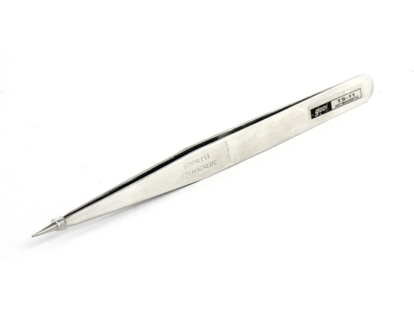 디바이스마트,수공구/전자공구/전동공구 > 전자공구 > 핀셋/IC흡착기/핀제거 > 저가형 범용핀셋,NTY (중국),비자성 핀셋 [NTY14028-11],길이 : 135mm, 스탠다드 비자성 핀셋