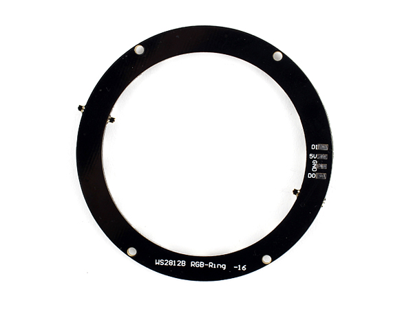 디바이스마트,MCU보드/전자키트 > 디스플레이 > LED,SZH,16 x WS2812B 5050 RGB LED 모듈 RING-Black [SZH-LD083],Black RING (원) 형태 / WS2812 칩셋 기반 16개의 RGB LED / NeoPixel / 사이즈(직경) : 68mm / 전압 : 5V (DC 4V ~ 7V)