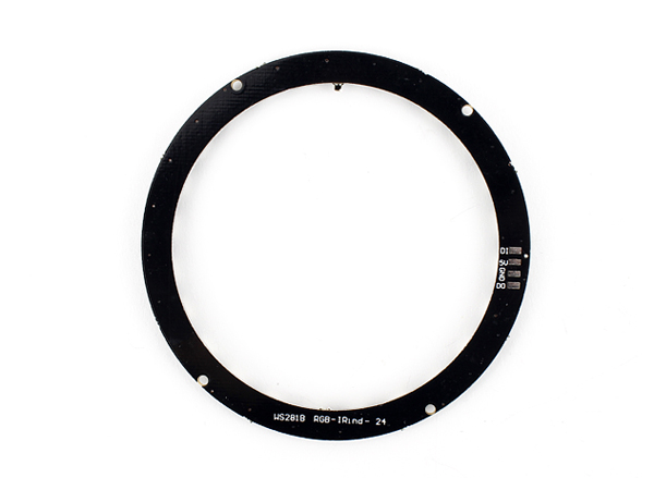 디바이스마트,MCU보드/전자키트 > 디스플레이 > LED,SZH,24 x WS2812B 5050 RGB LED 모듈 RING-Black [SZH-LD088],Black RING (원) 형태 / WS2812 칩셋 기반 24개의 RGB LED / NeoPixel / 사이즈(직경) : 86mm / 전압 : 5V (DC 4V ~ 7V)
