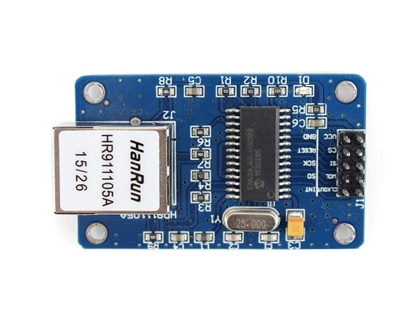 디바이스마트,오픈소스/코딩교육 > 아두이노 > 아두이노 통신모듈,SZH,ENC28J60 아두이노 이더넷 네트워크 모듈 [SZH-ENBQ-002],3.3v power supply / 10M Ethernet interface / SPI interfaces with the 8-bit, 16-bit, 32-bit microcontroller connected / 56 (mm) x 34 (mm)