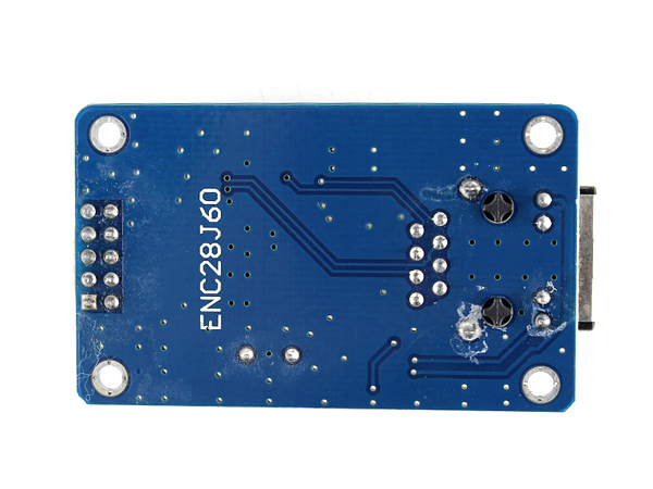 디바이스마트,오픈소스/코딩교육 > 아두이노 > 아두이노 통신모듈,SZH,ENC28J60 아두이노 이더넷 네트워크 모듈 [SZH-ENBQ-002],3.3v power supply / 10M Ethernet interface / SPI interfaces with the 8-bit, 16-bit, 32-bit microcontroller connected / 56 (mm) x 34 (mm)