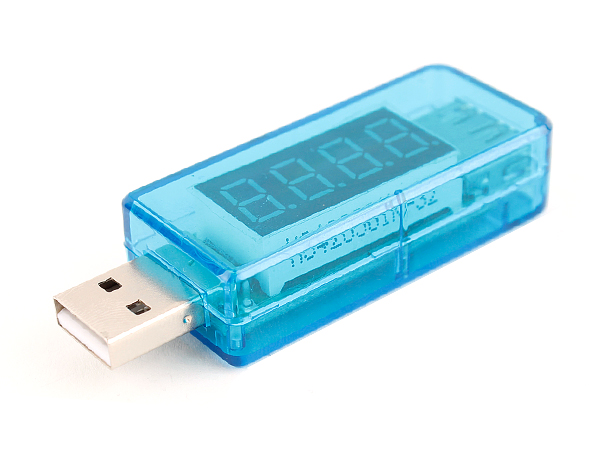 USB 전압/전류 측정기 FND 기본형 [SZH-UBBR-045]