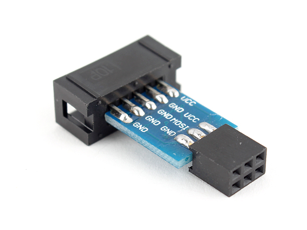 디바이스마트,MCU보드/전자키트 > 개발용 장비 > 기타 컨버터,SZH,AVRISP/USBASP ISP/STK500 호환 10Pin to 6Pin 아답터 [SZH-CVBF-005],AVRISP USBASP STK500 10PIN Standard interfaces to standard 6PIN interface converter / download AVR MCU development board interface converter / Arduino ISP interface converter / 20mm * 34mm