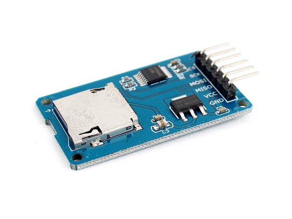 아두이노 MicroSD 카드 소켓 모듈 [SZH-EKBZ-005]