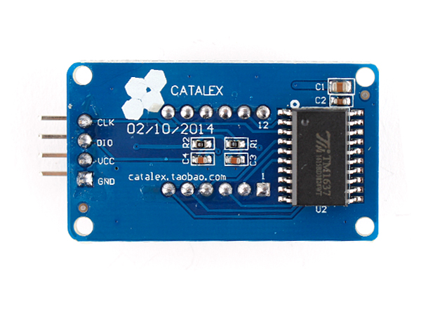 디바이스마트,오픈소스/코딩교육 > 아두이노 > 아두이노 LED/LCD모듈,SZH,TM1637 아두이노 FND 디스플레이 모듈 [SZH-EKBZ-016],TM1637 칩셋 기반 / 5V or 3.3V / 30~80mA / 42X24X12mm / 8g
