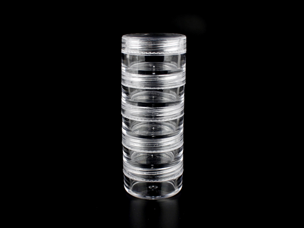 디바이스마트,공구함/작업대/엔클로저 > 공구함/부품함 > 다용도정리함(케이스),NTY (중국),원형 투명 케이스 연결식 25P 세트 [NTY26490-3],각종 부품, 상비약, 비즈, 압정 등 소품 전문 수납함 / 5단 연결식 원형케이스 / 투명 용기로 내용물 확인 용이