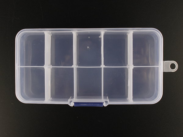 디바이스마트,공구함/작업대/엔클로저 > 공구함/부품함 > 다용도정리함(케이스),NTY (중국),다용도 플라스틱 케이스 소형 10칸 [NTY26490-4],각종 부품, 상비약, 비즈, 압정 등 소품 전문 수납함 / 내부 10분배 / 멀티박스