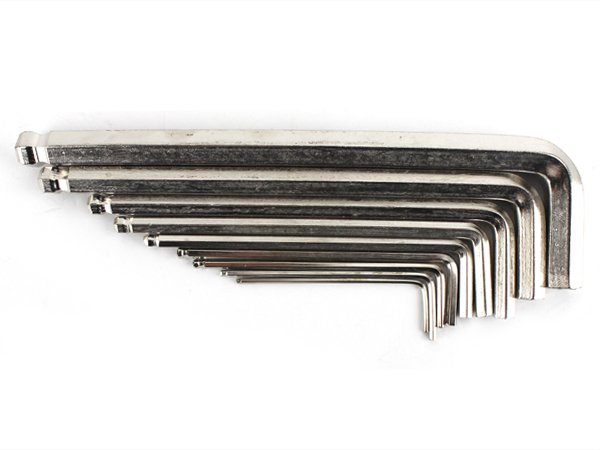 디바이스마트,수공구/전자공구/전동공구 > 작업공구 > 렌치/스패너 > 육각렌치,NTY (중국),육각 볼렌치 세트 (저가형) [NTY19190-2],1.5mm~10mm 육각렌치 9종 세트 / 재질: CR-V합금