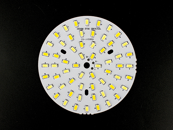 LED조명 제작용 원형기판 SMD LED (15W 100mm 화이트/웜화이트) [SZH-LD426]