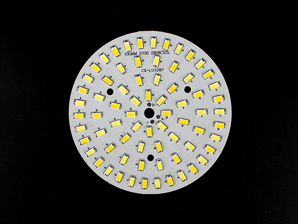 LED조명 제작용 원형기판 SMD LED (18W 100mm 화이트/웜화이트) [SZH-LD427]