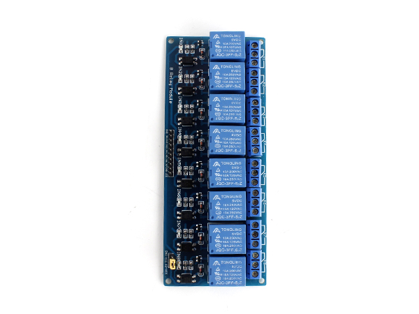 디바이스마트,MCU보드/전자키트 > 전원/신호/저장/응용 > 릴레이,SZH,아두이노 8채널 5V 릴레이 모듈 [SZH-RLBG-009],8 channel 5V Realy / Output maximum contact: AC250V 10A , DC30V 10A / Size: 138m x 56mm x 18.5mm