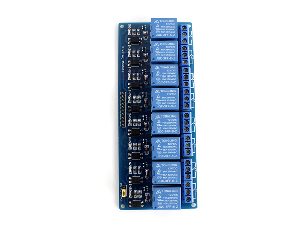 디바이스마트,오픈소스/코딩교육 > 아두이노 > 아두이노 스위치/릴레이모듈,SZH,아두이노 8채널 12V 릴레이 모듈 [SZH-RLBG-019],Maximum load: AC 250V - 10A, DC 30V - 10A / Size: 138m x56mm x 18.5mm