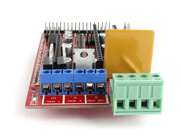 디바이스마트,기계/제어/로봇/모터 > 3D프린터 > 3D 프린터 부품 > 제어보드 및 IC,SZH,RAMPS 1.4 3D 프린터 컨트롤 실드 for Arduino Mega 2560 [SZH-EKBG-037],아두이노 메가 2560에 결합하여 사용할 수 있는 3D 프린터 컨트롤 보드 / 자세한 내용은 상세설명 참조 / Size: 12mm x 61mm