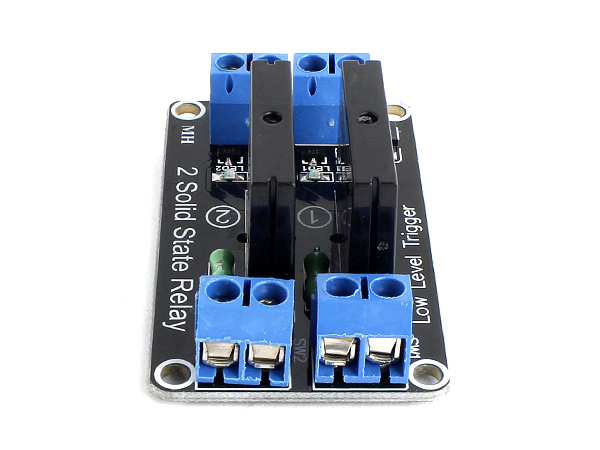 디바이스마트,MCU보드/전자키트 > 전원/신호/저장/응용 > 릴레이,SZH,아두이노 2채널 5V SSR 릴레이 모듈 [SZH-RLBG-041],5V Omron solid state relay / 솔리드 스테이트 릴레이 모듈 / Low-level Trigger / Power : DC 5V ( 