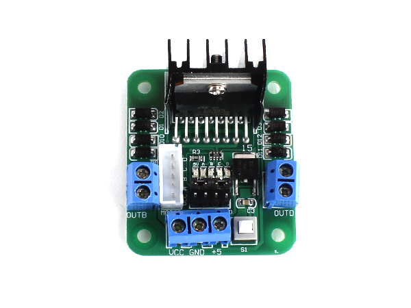 디바이스마트,MCU보드/전자키트 > 버튼/스위치/제어/RTC > 모터/모터컨트롤,SZH,L298N 아두이노 Dual H-Bridge 모터 드라이버 모듈 확장형 [SZH-MDBL-020],Driver : L298N Dual H Bridge DC Motor Driver IC / Power supply range Vs: + 7V ~ + 35V / Size: 48mm x 43mm x 33mm