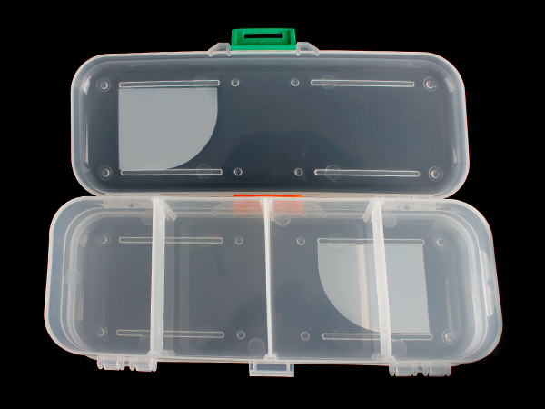 디바이스마트,공구함/작업대/엔클로저 > 공구함/부품함 > 다용도정리함(케이스),NTY (중국),양쪽 오픈 케이스 [NT36029-705],각종 부품, 상비약, 압정, 나사, 낚시바늘 등 다양한 물품 수납 / 분배 칸막이 3개입 / 자유자재 칸막이 분배 가능