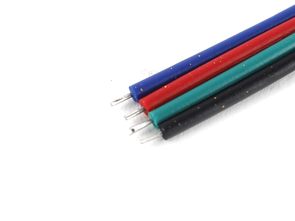 디바이스마트,LED/LCD > LED 악세사리 > 전기배선용품,NW3 (New3),RGB LED 커넥터 4핀 케이블 9cm [NW3-LC008],RGB LED와 전용모듈을 연결하기 위한 커넥터형 케이블 입니다. 전체 길이가 약 9cm 입니다.