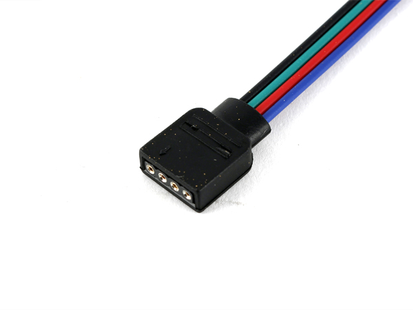 디바이스마트,LED/LCD > LED 악세사리 > 전기배선용품,NW3 (New3),RGB LED 커넥터 4핀 케이블 9cm [NW3-LC008],RGB LED와 전용모듈을 연결하기 위한 커넥터형 케이블 입니다. 전체 길이가 약 9cm 입니다.