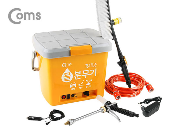 차량용 셀프세차+물 분무기세트(호스/분무기/브러쉬) [IB777]