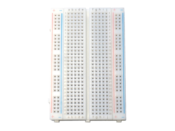 디바이스마트,커넥터/PCB > PCB기판/관련상품 > 브레드보드,SZH,브레드보드 400핀 Half Size Breadboard [SZH-BBAD-005],기존 브레드보드801 제품과 호환되는 400핀 규격의 브레드보드 / 사용가능 와이어 규격 : 20 ~ 29AWG / 82mm X 55mm X 8.5mm