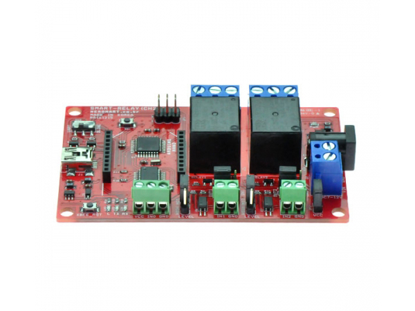 디바이스마트,MCU보드/전자키트 > 전원/신호/저장/응용 > 릴레이,AVRMALL,SMART-RELAY(CH2) (2CH USB/Wireless Relay Module) (NER-16639),2채널 스마트 릴레이 모듈로 USB/무선통신으로 제어가 가능하도록 직접 프로그램을 작성할 수 있습니다. 아두이노 스케치 프로그램에서 아두이노 나노로 선택하여 원하는 입력과 릴레이출력을 프로그램하여 사용할 수 있습니다. 또 타이머 기능을 넣어서 원하는 시간으로 릴레이 출력제어도 가능합니다, 트리거 LOW/HIGH 점퍼로 선택 가능, 절연회로 적용