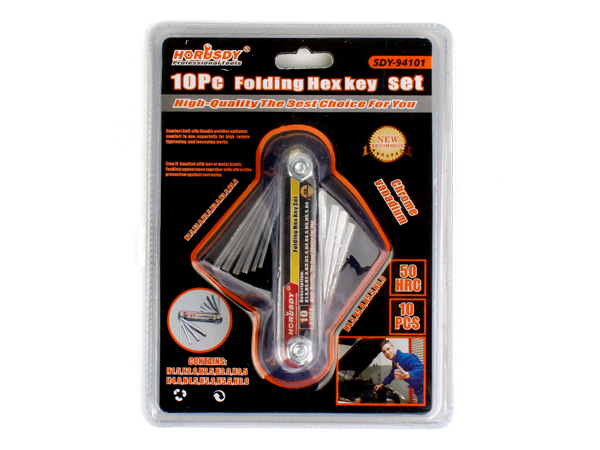 10PCS 접식 육각렌치 세트 [NTY-94101]