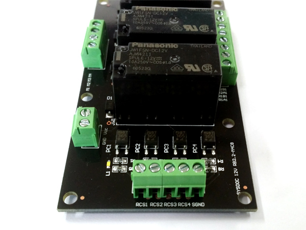 디바이스마트,MCU보드/전자키트 > 전원/신호/저장/응용 > 릴레이,시스템닥터,12V RB2.2-M4C8,.2-M4C8 릴레이보드는 4개의 Digital 신호를 사용하여 4개 채널에 해당하는 릴레이를 개별적 또는 동시에 제어할 수 있습니다.