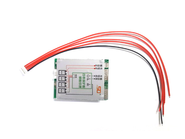 리튬 인산철 배터리 보호회로 4S 12.8V 전용 [SZH-18650M009]