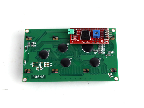 디바이스마트,MCU보드/전자키트 > 디스플레이 > LCD/OLED,KEYES,2004 IIC/I2C LCD 모듈 [MD0074],20x4 Line, 사이즈 : 60x98 mm, 공급전압 : 5V, Blue screen on White