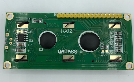 디바이스마트,LED/LCD > LCD 캐릭터/그래픽 > 캐릭터 LCD,KEYES,1602 LCD 모듈 (Green on White) [SMP0025],라즈베리파이용 LCD, SIZE : 36 X 80mm, Standard 16X2 Line, 3.3V, 16-pin interface, Soldered Pin Header, 납땜되어있습니다