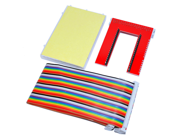 디바이스마트,오픈소스/코딩교육 > 라즈베리파이 > 라즈베리파이 확장보드/HAT,KEYES,라즈베리파이3 GPIO DIY 확장 키트 [SMP0059],컬러풀 40핀 플랫케이블 + GPIO V2 쉴드 + 400홀 브레드보드로 구성된 GPIO 확장 키트 입니다.