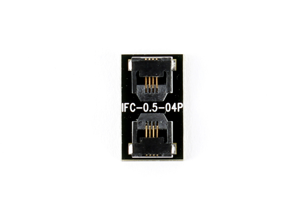 디바이스마트,커넥터/PCB > FFC/FPC 커넥터 > 4핀/5핀/6핀 커넥터,IFC,0.5mm FFC케이블 연장및 접점변환용 컨버터 보드 [IFC-0.5-04P],FFC케이블연장 / 0.5mm pitch / 4 pin 연장 보드 / size: 9mm x 15mm