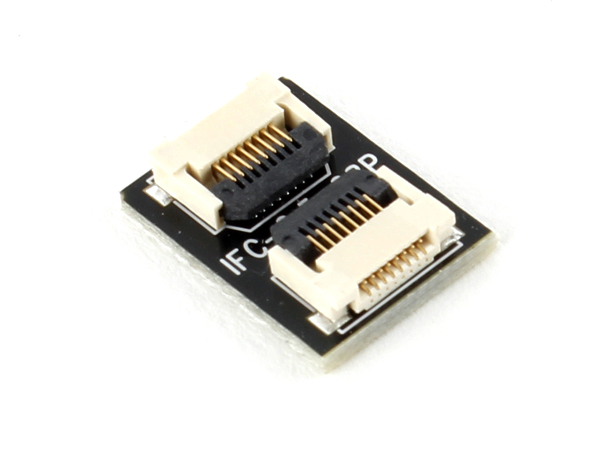 디바이스마트,커넥터/PCB > FFC/FPC 커넥터 > 7핀/8핀/9핀 커넥터,IFC,0.5mm FFC케이블 연장및 접점변환용 컨버터 보드 [IFC-0.5-08P],FFC/FPC케이블연장 / 0.5mm pitch / 8 pin 연장 보드 / size: 10.5mm x 15mm