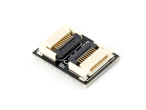 디바이스마트,커넥터/PCB > FFC/FPC 커넥터 > 10핀/11핀/12핀 커넥터,IFC,0.5mm FFC케이블 연장및 접점변환용 컨버터 보드 [IFC-0.5-10P],FFC/FPC케이블연장 / 0.5mm pitch / 10 pin 연장 및 접점변환용 보드 / size: 11mm x 15mm