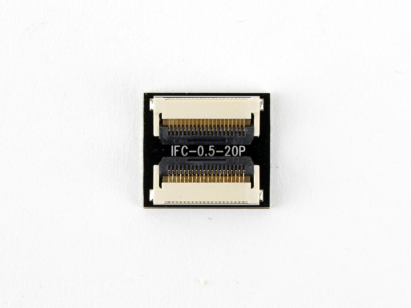  0.5mm FFC케이블 연장및 접점변환용 컨버터 보드 [IFC-0.5-20P]