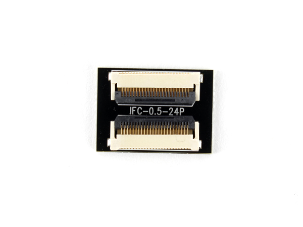  0.5mm FFC케이블 연장및 접점변환용 컨버터 보드 [IFC-0.5-24P]