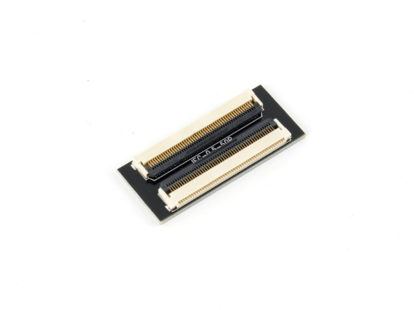 디바이스마트,커넥터/PCB > FFC/FPC 커넥터 > 50핀/51핀/52핀 커넥터,IFC, 0.5mm FFC케이블 연장및 접점변환용 컨버터 보드 [IFC-0.5-50P],FFC/FPC케이블연장 / 0.5mm pitch / 50 pin / 연장 및 접점변환용 보드 / size: 35.5mm x 15mm