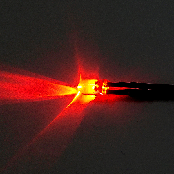 5V 5파이 LED 절연전선 연결 모듈 (ORANGE) [SY-LD113]